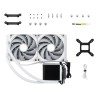 Kompletne chłodzenie wodne - 280 mm biały - AMD Socket AM4 (Ryzen) - AMD Socket AM5 (Ryzen Zen4)