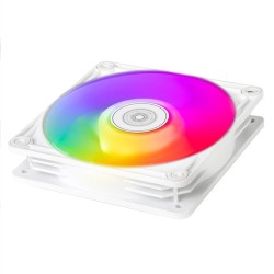 Silverstone VISTA 120 ARGB Płyta główna Wentylator 12 cm Biały 1 szt.