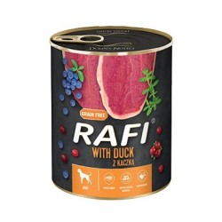 Karma Rafi dla psa kaczka borówka żurawina 800g