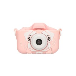 Extralink Aparat cyfrowy Kids Camera H28 Single Różowy 1080P 30fps, wyświetlacz 2.0"