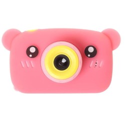 Extralink Aparat cyfrowy Kids Camera H25 Różowy 1080P 30fps, wyświetlacz 2.0"