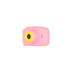 Extralink Aparat cyfrowy Kids Camera H23 Różowy 1080P 30fps, wyświetlacz 2.0"