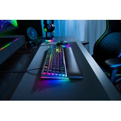 Klawiatura Razer BlackWidow V4 - Podświetlenie - USB-C - QWERTZ - Niemiecki - Przełącznik kluczykowy: Razer Green