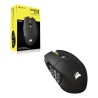 Mysz do gier Corsair SCIMITAR ELITE WIRELESS SE - Brąz metal, Optyczna sieć bezprzewodowa / USB 2.0 Typ A / 16 programowalnych