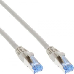 InLine 4043718249558 kabel sieciowy Szary 15 m Cat6a S/FTP (S-STP)