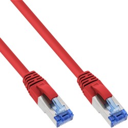 InLine 76800R kabel sieciowy Czerwony 10 m Cat6a S/FTP (S-STP)