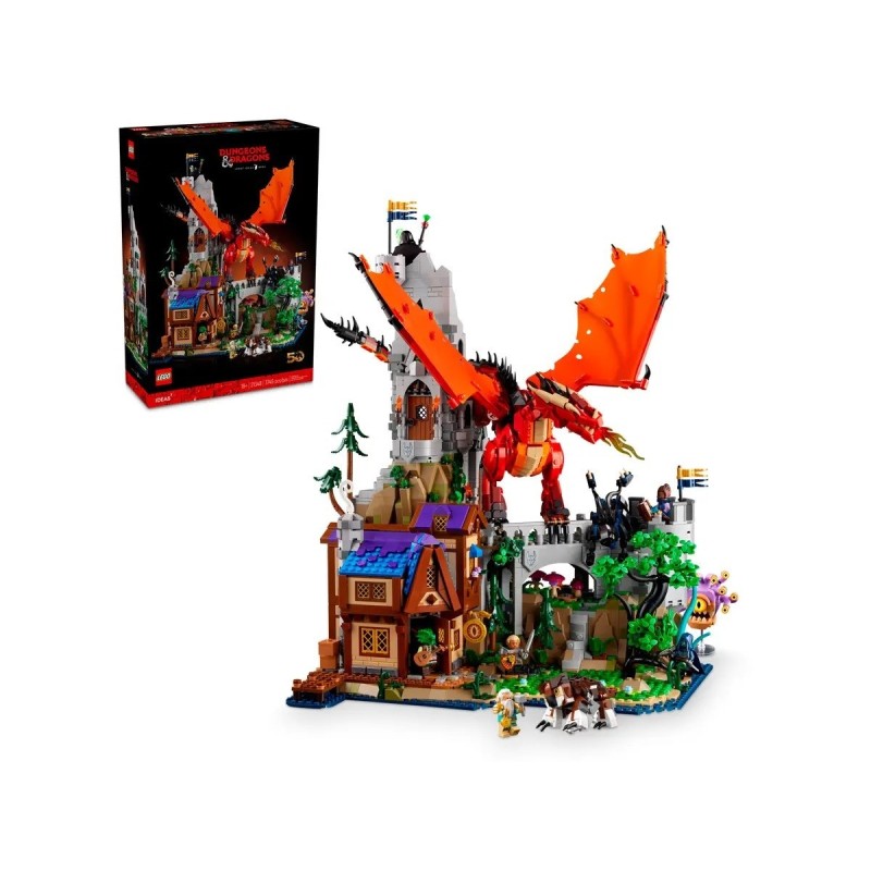 LEGO Ideas 21348 Dungeons & Dragons: Opowieść czerwonego smoka