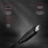 Axagon RVC-DPC adapter kablowy 1,8 m USB Type-C DisplayPort Czarny