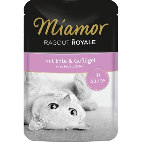 MIAMOR Ragout Royale smak: kaczka z drobiem w sosie - saszetka 100g