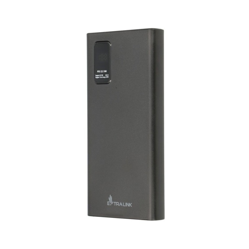 Extralink Powerbank EPB-067B 10000mAh Czarny Power bank, Fast Charging, USB-C Extralink Powerbank EPB-067B 10000mAh Czarny Power bank, Fast Charging, USB-C