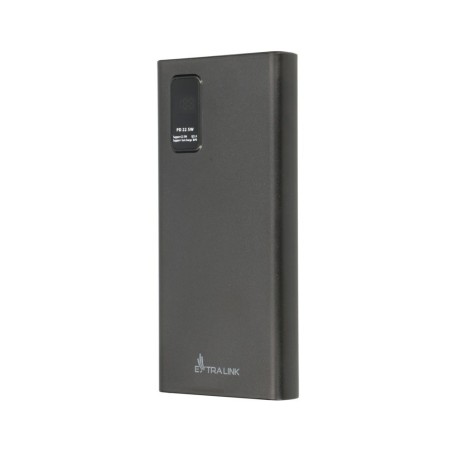 Extralink Powerbank EPB-067B 10000mAh Czarny Power bank, Fast Charging, USB-C