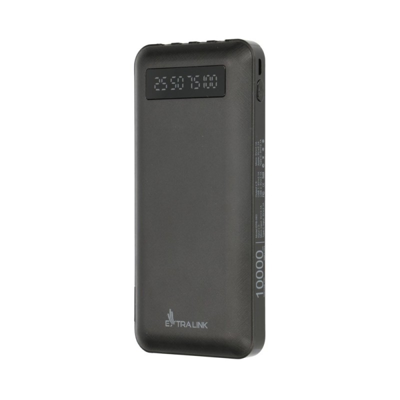 Extralink Powerbank EPB-083 10000mAh Czarny Power bank, USB-C Extralink Powerbank EPB-083 10000mAh Czarny Power bank, USB-C