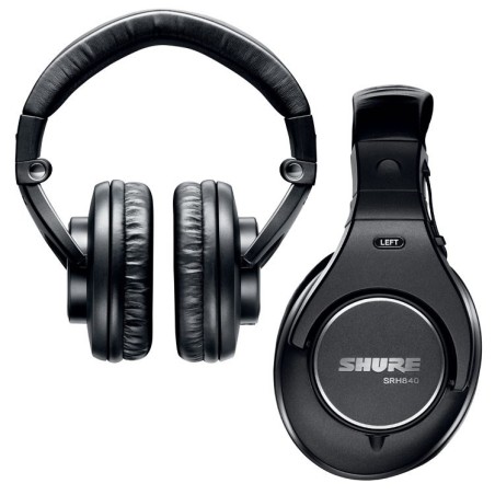 Shure SRH840 Słuchawki Przewodowa Czarny