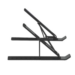 SAVIO PODSTAWKA BIUROWA POD LAPTOP, TABLET, CZARNA, ALUMINIOWA PB-05