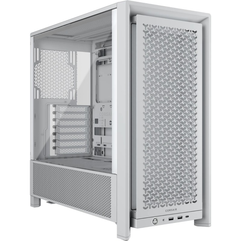 Obudowa CORSAIR Geh Midi FRAME 4000D Mid-Tower, Biały Obudowa CORSAIR Geh Midi FRAME 4000D Mid-Tower, Biały
