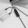 Axagon HUE-S2BL huby i koncentratory USB 3.2 Gen 1 (3.1 Gen 1) Type-A 5000 Mbit/s Czarny