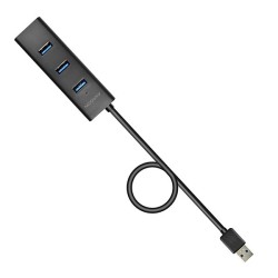Axagon HUE-S2BL huby i koncentratory USB 3.2 Gen 1 (3.1 Gen 1) Type-A 5000 Mbit/s Czarny