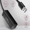 Axagon HUE-M1AL huby i koncentratory USB 3.2 Gen 1 (3.1 Gen 1) Type-A 5000 Mbit/s Czarny