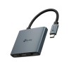 TP-Link UH3020C huby i koncentratory USB Type-C 5000 Mbit/s Szary
