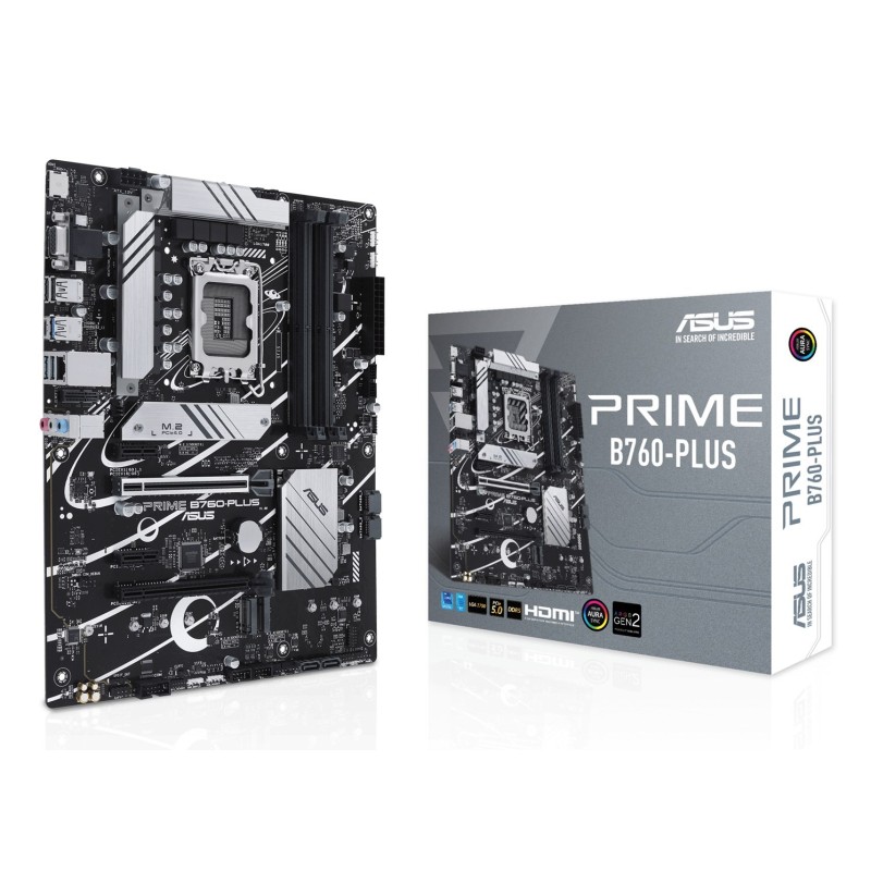 Płyta główna ASUS PRIME B760-PLUS Intel B760 LGA 1700 ATX Płyta główna ASUS PRIME B760-PLUS Intel B760 LGA 1700 ATX