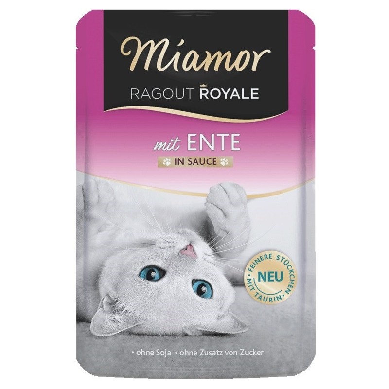MIAMOR Ragout Royal Kaczka w sosie 100g dla kota MIAMOR Ragout Royal Kaczka w sosie 100g dla kota