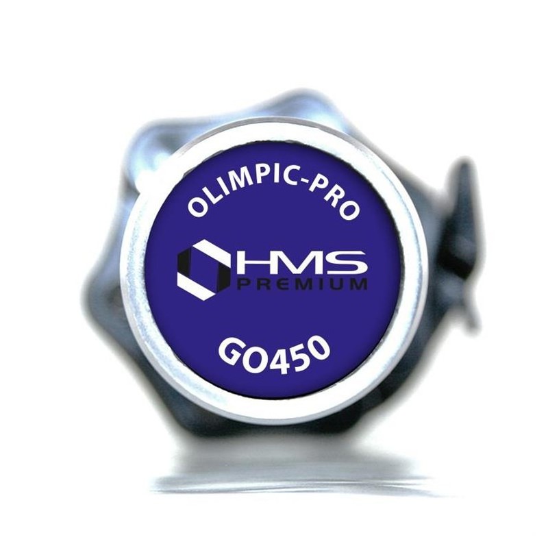 Gryf olimpijski 18,5 kg / 2200 mm z zaciskami lock jaw HMS GO450 Gryf olimpijski 18,5 kg / 2200 mm z zaciskami lock jaw HMS GO450