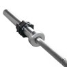 Gryf olimpijski 18,5 kg / 2200 mm z zaciskami lock jaw HMS GO450