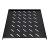 Extralink FIXED SHELF FOR 800MM DEPTH CABINET,19\" 500MMX1U, BLACK Półka do stojaka