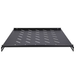 Extralink FIXED SHELF FOR 800MM DEPTH CABINET,19\" 500MMX1U, BLACK Półka do stojaka