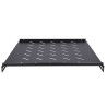 Extralink FIXED SHELF FOR 800MM DEPTH CABINET,19\" 500MMX1U, BLACK Półka do stojaka