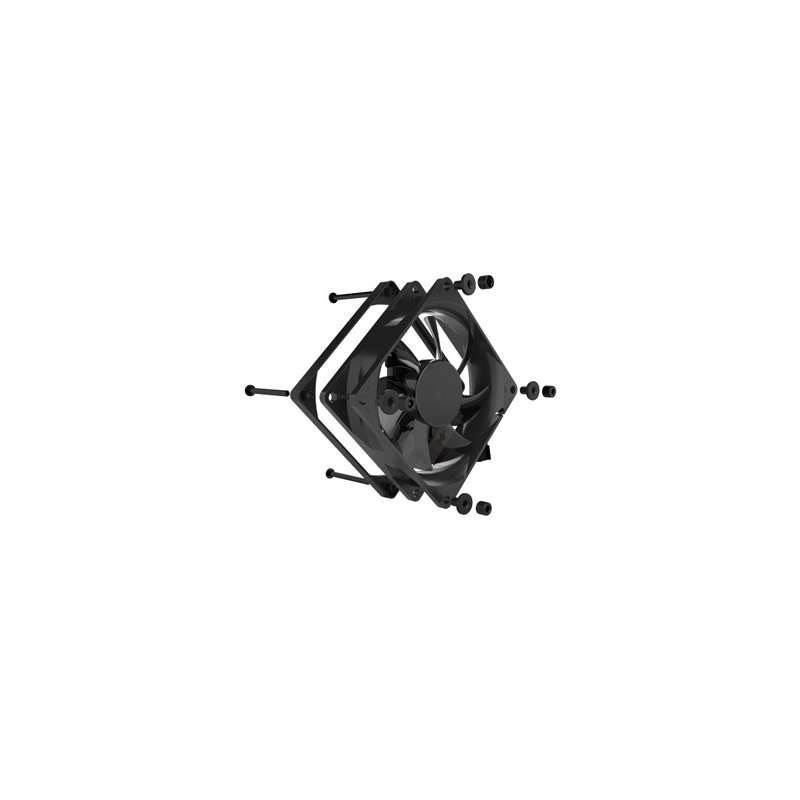 Noiseblocker BlackSilentPro P-1 Obudowa komputera Wentylator 8 cm Czarny
