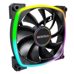 Montech AX140 PWM Obudowa komputera Wentylator 14 cm Czarny 1 szt.