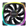 Montech AX140 PWM Obudowa komputera Wentylator 14 cm Czarny 1 szt.