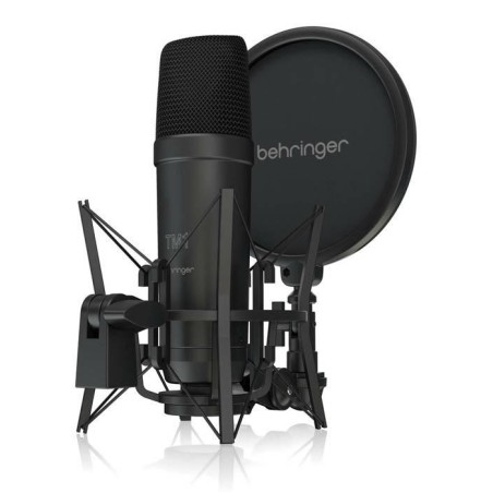Behringer TM1 DARK EDITION Zestaw do nagrań: mikrofon wielkomembranowy + akcesoria
