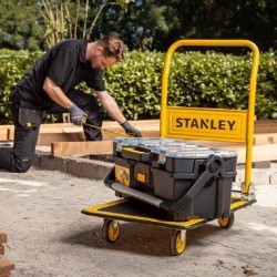 Wózek stalowy platforma 150kg koła łożyskowane STANLEY SXWT-PC527