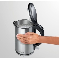 Gorenje | Czajnik | Zobacz materiał K15DWS | Elektryczny | 2200 W | 1,5 L | Stal nierdzewna | Podstawa obrotowa 360° | Stal