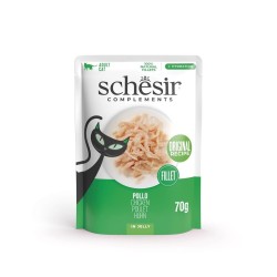 SCHESIR dla kotów Adult Fileciki z Kurczaka 85g