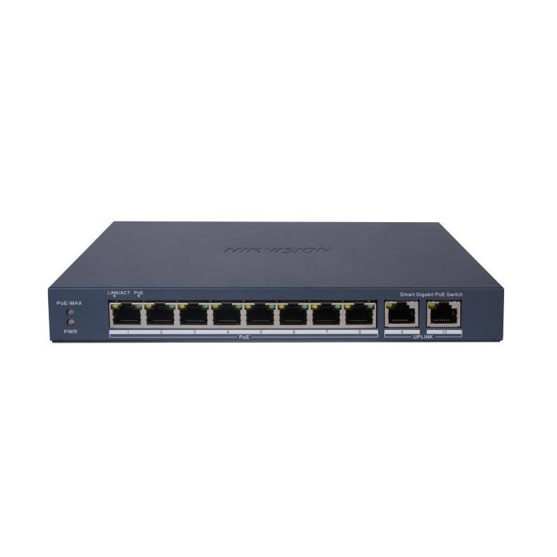 SWITCH POE HIKVISION DS-3E1510P-EI(O-STD)
