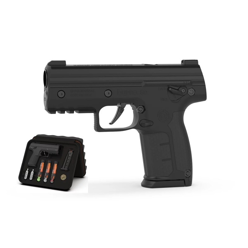 Pistolet na kule gumowe i pieprzowe BYRNA SD BLACK k.68 CO2 8g zestaw Pistolet na kule gumowe i pieprzowe BYRNA SD BLACK k.68 CO2 8g zestaw