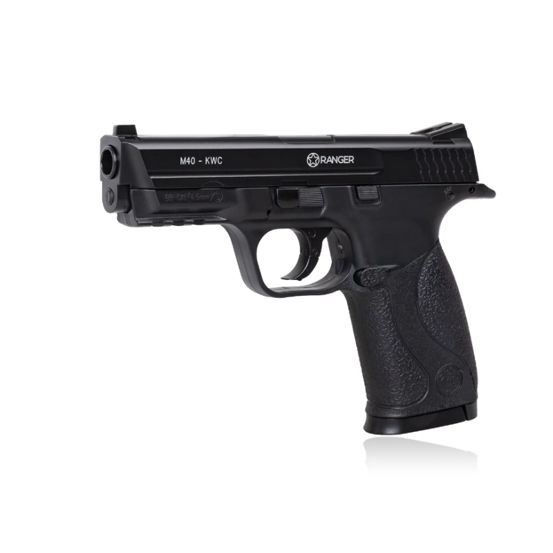 Wiatrówka pistolet RANGER M40 KWC kal. 4,5 BBs 19 strz. METAL SLIDE CO2 (AAKCMD481AZB) Wiatrówka pistolet RANGER M40 KWC kal. 4,5 BBs 19 strz. METAL SLIDE CO2 (AAKCMD481AZB)
