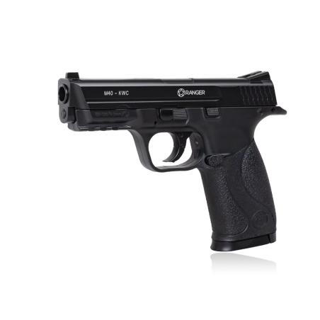 Wiatrówka pistolet RANGER M40 KWC kal. 4,5 BBs 19 strz. METAL SLIDE CO2 (AAKCMD481AZB)