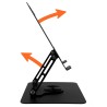 MEDIA-TECH REGULOWANA, OBRACANA, ERGONOMICZNA PODSTAWKA POD LAPTOPA LAPTOP STAND ROTO MT2662