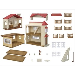 Sylvanian Families Miejski domek z tajemniczym pokojem na strychu 5708 p2