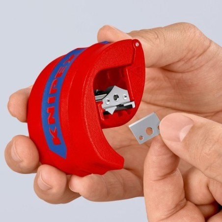 KNIPEX ręczny obcinak do rur PCV i tulejek uszczelniających