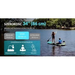 Deska SUP SKATINGER Octopus 335x86x15 cm Allround