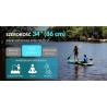 Deska SUP SKATINGER Octopus 335x86x15 cm Allround
