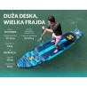 Deska SUP SKATINGER Asiaticus 350x89x15 cm Yoga
