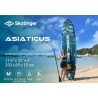 Deska SUP SKATINGER Asiaticus 350x89x15 cm Yoga
