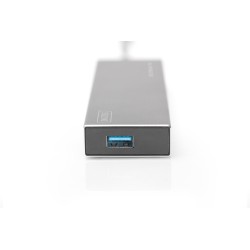 DIGITUS HUB USB 3.0/KONCENTRATOR 7XUSB 3.0 SUPERSPEED, AKTYWNY, ALUMINIUM DA-70241-1