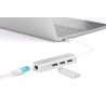 Digitus Hub USB 3.0 Type-C™ z Gigabit Ethernet